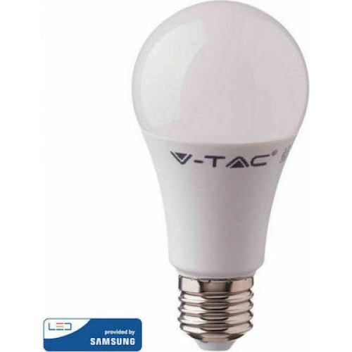 LED LIGHT  VT-210 (229) ΚΛΑΣΙΚΗ ΓΙΑ ΝΤΟΥΙ E27 9W 4000K ΦΥΣΙΚΟ ΛΕΥΚΟ